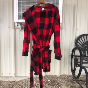 PINK Victoria's Secret Hooded Robe